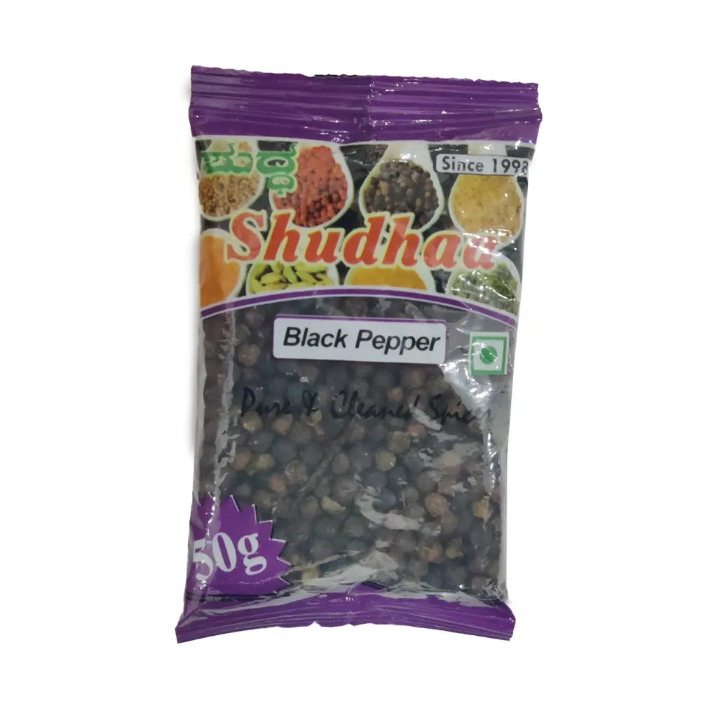 Black Pepper 50gms Pack-1